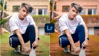 Lightroom photo Editing || Lightroom Mobile MOODY BROWN Tone Photo Editing tutorial - HR Editz.