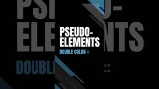 The difference between pseudo-classes and pseudo-elements 
