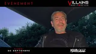 OLA RAPACE, message pour Villains Are Forever