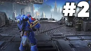 WARHAMMER 40K SPACE MARINE 2 Gameplay Walkthrough Part 2 - SO MANY TYRANIDS (Campaign)