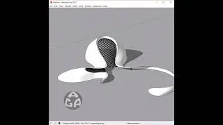 3d modeling Harbin Opera House using Sketchup