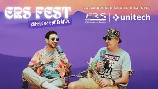 Backstage at ERS Fest with Unitech | EA660 Rugged Mobile Computers
