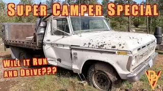 Will it run and drive home? 1976 F350 Super Camper Special