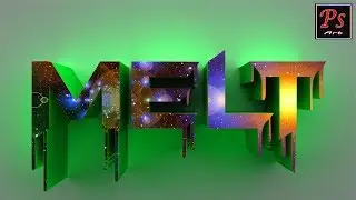 How to Create 3D Text in Photoshop cs6 | photoshop tutorials By Leena Jain
