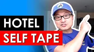 How to Self Tape Auditions While Traveling | How I Self Tape in a Hotel Room