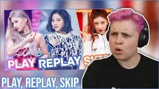 REACTION to 'PLAY, REPLAY, SKIP  (GIRL GROUP EDITION)' by GZBKARMA