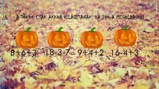 Matematika 2.  osztály _ Halloween játékos feladatok