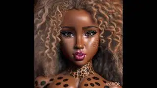 doll of the day girl cheetah ideas for creativity / кукла дня девочка гепард идеи для творчества