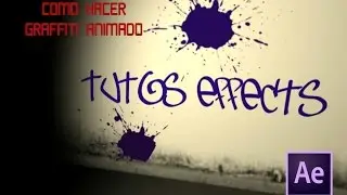 GRAFFITI ANIMADO - Intro Para Tu Video - After Effects