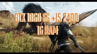 Тест Witcher 3 Gtx 1060 winforce oc 6gb + i5 2400 (Запредельное, Hairworks on/off)