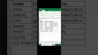 HOW TO MOVE TEXT IN CENTER WITHOUT MERGING CELLS IN EXCEL #exceltips #exceltutorial #shorts