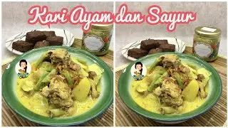Kari Ayam dan Sayur Praktis