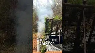 I Build A Hunting Shelter In The Wild To Survive  #survival #shelter