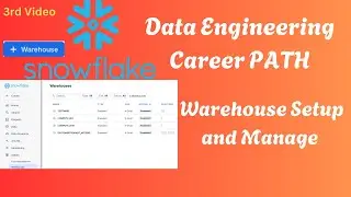 Snowflake Warehouse | Snowflake Complete Course | Data Engineering