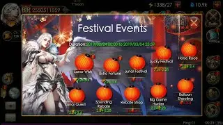 FESTIVAL EVENT!! TES SPEND BIG GAME HUNTER || LEGACY OF DISCORD