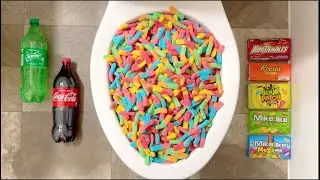 Will it Flush? - Coca Cola, Fanta, Balloons, Plastic Balls, M&Ms, Skittles, Gummy Worms, Orbeez