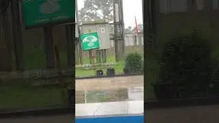 Hujan sorehari..