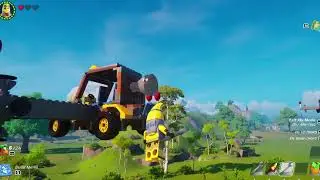 Lego Fortnite - Landing Vehicle using thruster - Tutorial