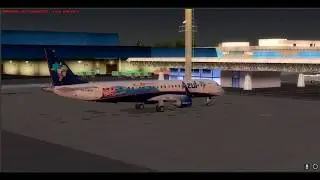 Voo Virtual AZU5005 Guarulhos (SBGR) para Porto Alegre (SBPA) PARTE 1