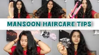 Mansoon Haircare Tips✨🌧(FOR HEALTHY HAIR) #haircare #mansoon #beautytips #viral #skincare