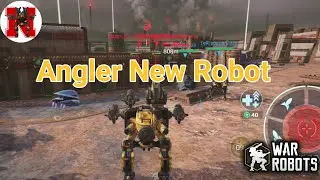 Angler and weapons MK2 level 1 play on Beacon Rush War Robots