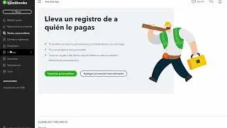 Nuevo menú QuickBooks
