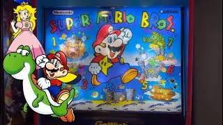 Super Mario Bros. 1992 Pinball Machine by Gottlieb & Nintendo