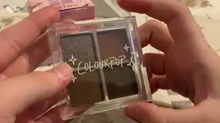 Unboxing colourpop’s clear pallets!