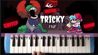 Friday Night Funkin - Tricky phase 3 on melodica / not angka pianika