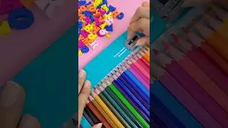 Unboxing Pencil Colours!🖍🤩💕 | Riya's Amazing World