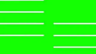 Green Screen White Line