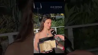 Merve Dizdar’ın, törenin hemen akabinde verdiği ilk röportaj!