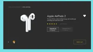 Responsive E-Commerce Product Slider Page in HTML CSS JavaScript & Bootstrap 