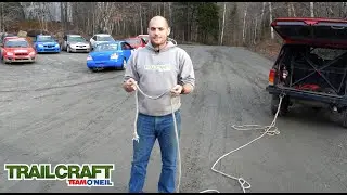 Breaking and Repairing Synthetic Winch Line
