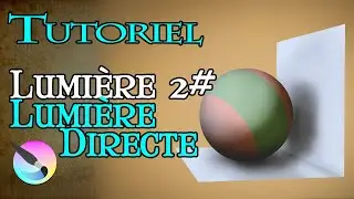 Tuto – Comprendre la Lumière #2- Lumière Directe (Krita – Débutant)
