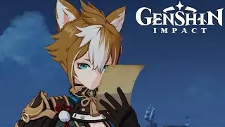 Yae Miko teases Gorou through a letter (English Dub) | Festival Deeds | Genshin Impact 2.6