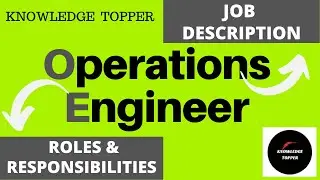 Operations Engineer Job Description | Operations Engineer Roles and Responsibilities