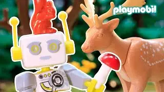 Gli alberi e gli animali del bosco 🦌 🌿 ROBert | PLAYMOBIL in Italiano