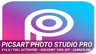 PicsArt Photo Studio Pro v14.4.7 Full Activated – Discount 100% OFF - earnz4link