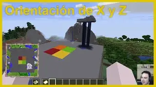 Orientación de los ejes X y Y en Minecraft: