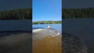 Начало отпуска,  озеро в Карелии!