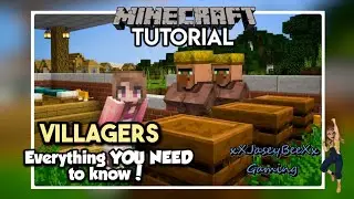 Minecraft Bedrock Villager Mechanics | XboxOne, Windows 10, MCPE, PS4