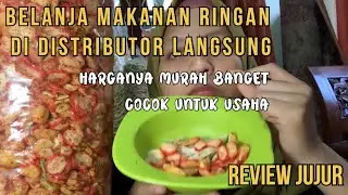 Belanja makanan ringan di distributor Snack. Harganya murah banget. Cocok untuk peluang usaha 2023