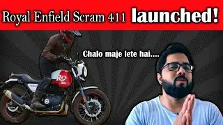Royal Enfield Scram 411 LUNCHED !! | Answering your questions