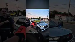 Остановили байкера без номеров😱