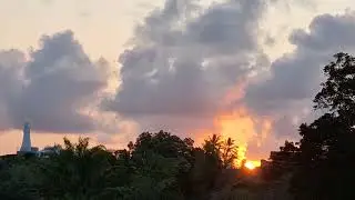 E esse por do sol em..lindo demais #pordosol #sol