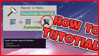 Minecraft | HOW TO give CUSTOM Textures to NAMED Items