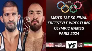 Petriashvili STEALS GOLD in Dramatic 125kg Freestyle Wrestling Final