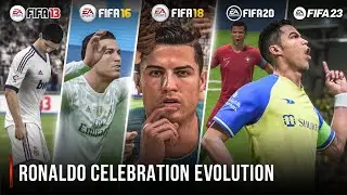 Ronaldo Celebration Evolution In FIFA | 13 - 23 |