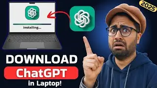 How to Download ChatGPT on Laptop (Step-by-Step 2025 Guide) | Laptop Me ChatGPT Kaise Download Karen
